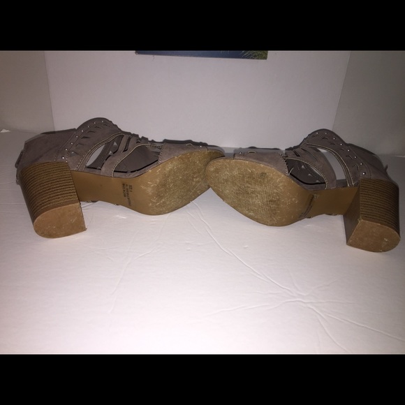 Sexy Qupid laser cut open toe booties - Picture 8 of 8